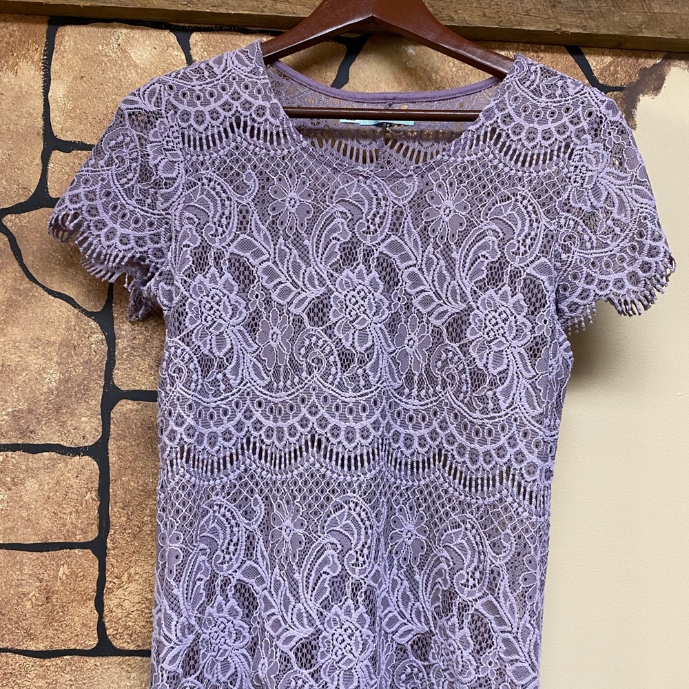 Purple shell shirt